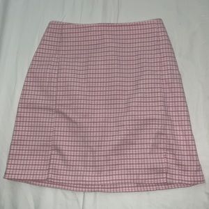 pink brandy skirt